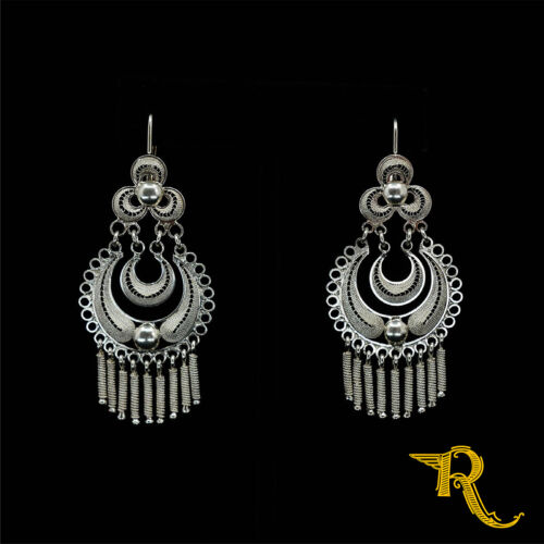 Candongas Silver Earrings