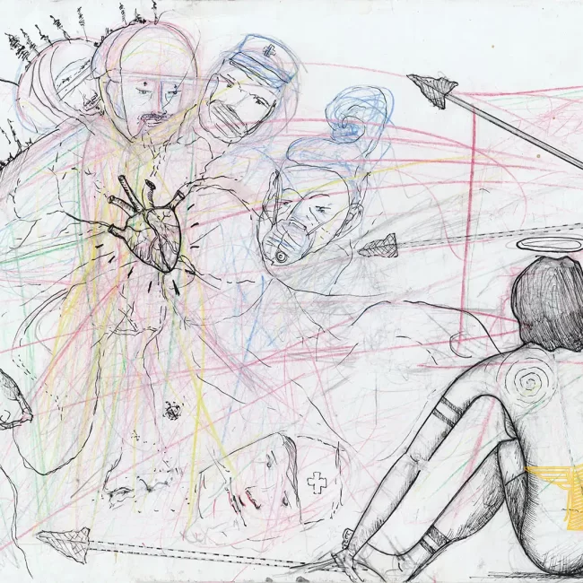 a) 2 CONNECT AND FIGHT (Prints)